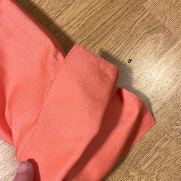 Chico’s peach Oxford style button down- size 3P - Picture 2 of 5